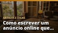 Como escrever um anúncio online que chama atenção