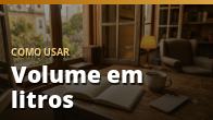 Como usar: Volume em litros
