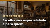 Escolha sua especialidade e para quem você ensina melhor