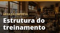 Estrutura do treinamento: módulos e aulas