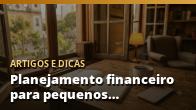 Planejamento financeiro para pequenos negócios locais