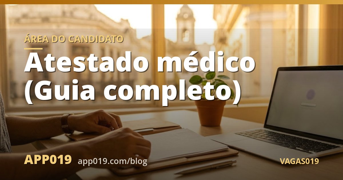 Atestado médico (Guia completo)