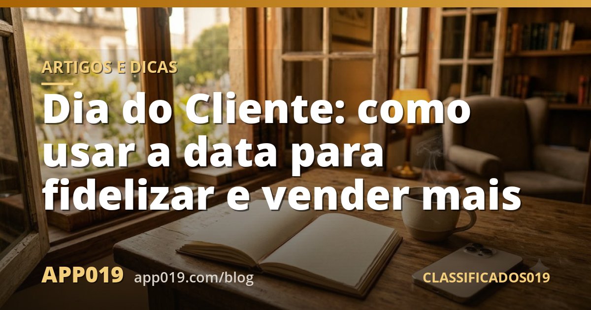 Dia do Cliente: como usar a data para fidelizar e vender mais