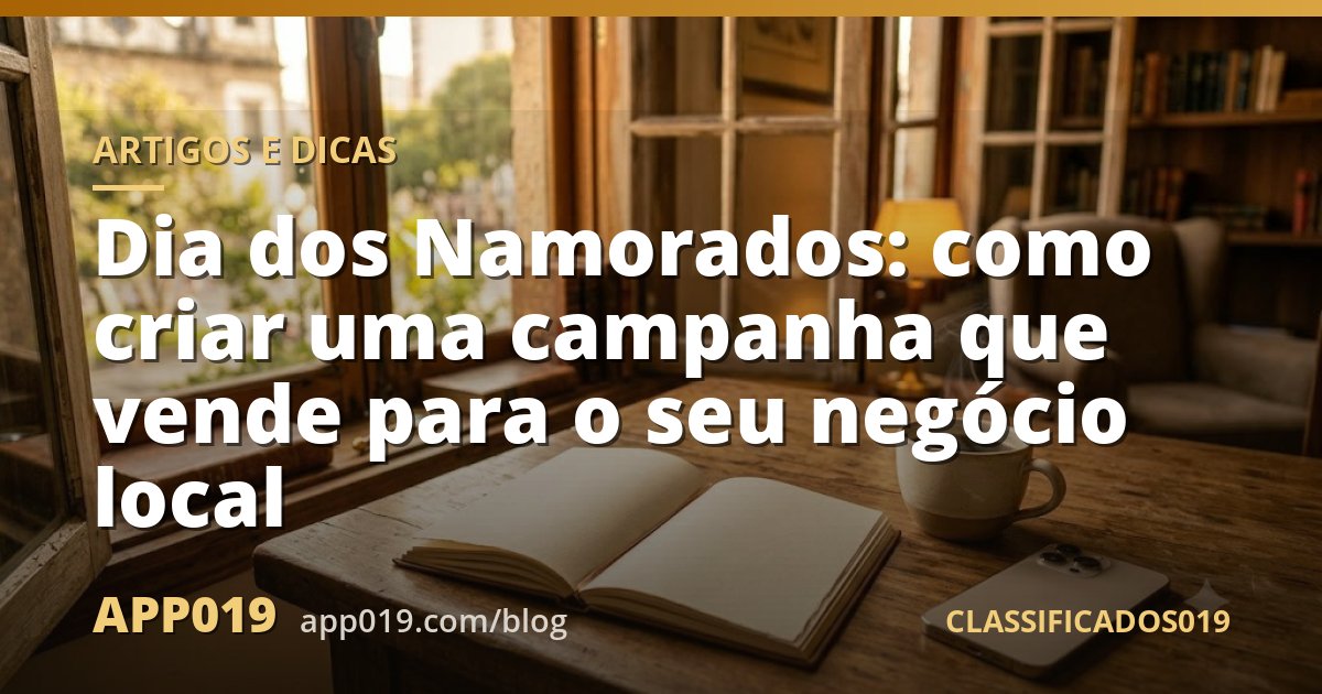 Dia dos Namorados: como criar uma campanha que vende para o seu negócio local