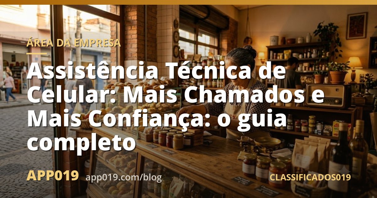 Assistência Técnica de Celular: Mais Chamados e Mais Confiança: o guia completo