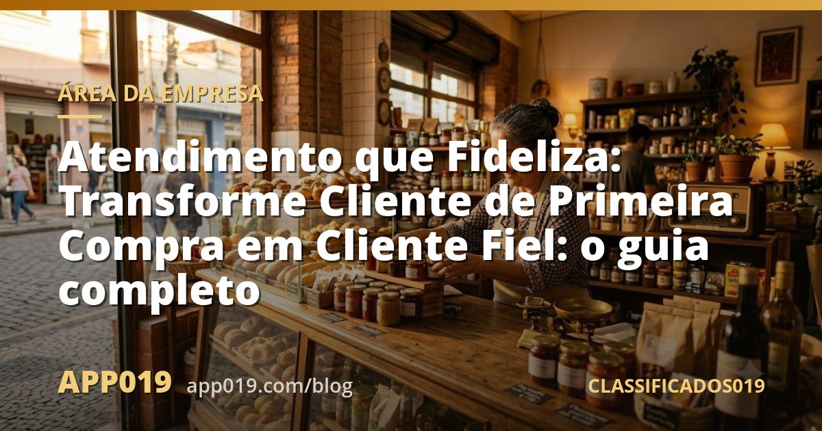 Atendimento que Fideliza: Transforme Cliente de Primeira Compra em Cliente Fiel: o guia completo