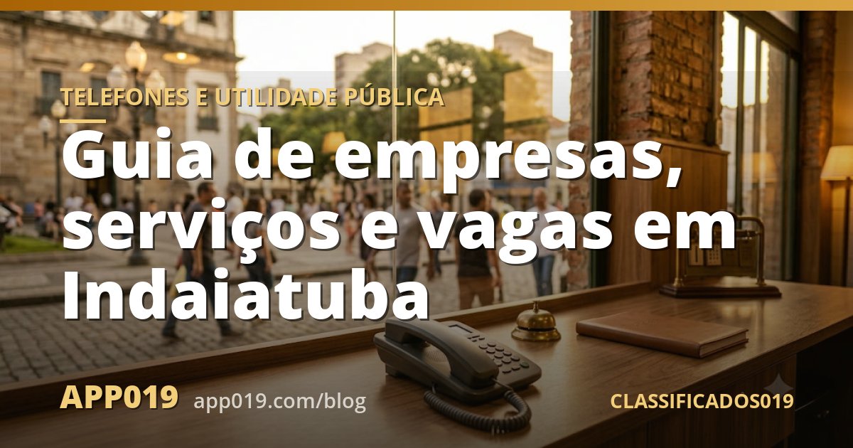 Guia de empresas, serviços e vagas em Indaiatuba