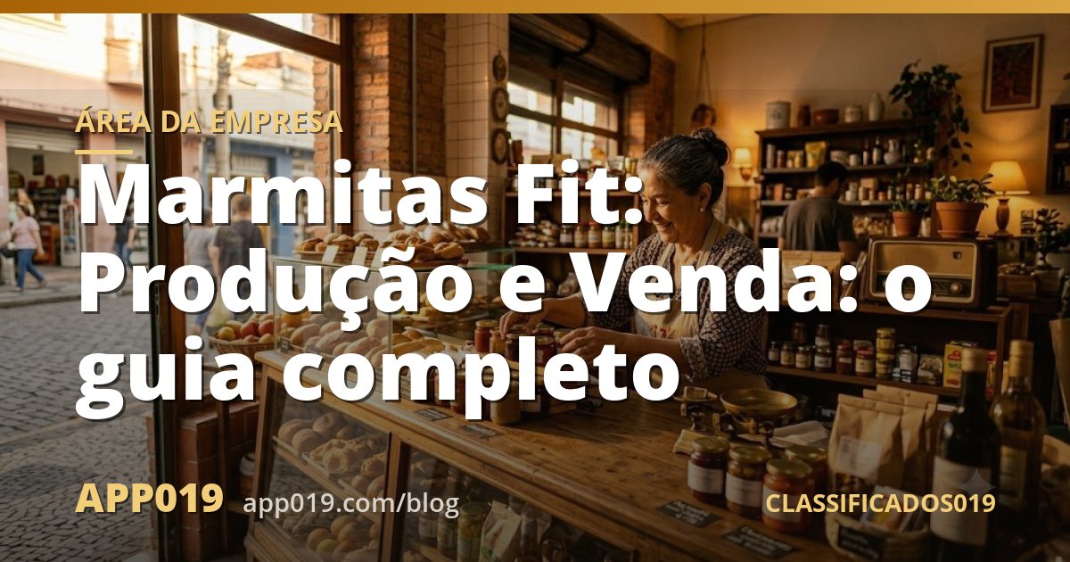 Marmitas Fit: Produção e Venda: o guia completo