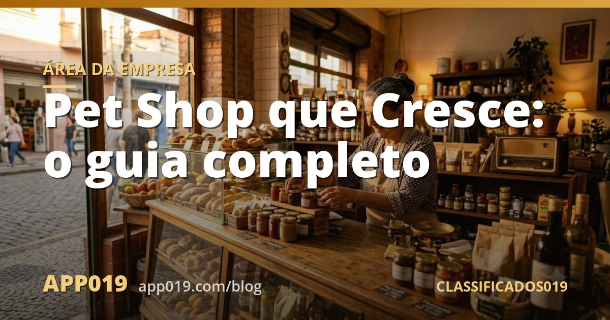 Pet Shop que Cresce: o guia completo