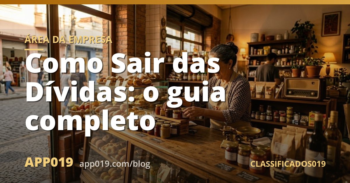 Como Sair das Dívidas: o guia completo