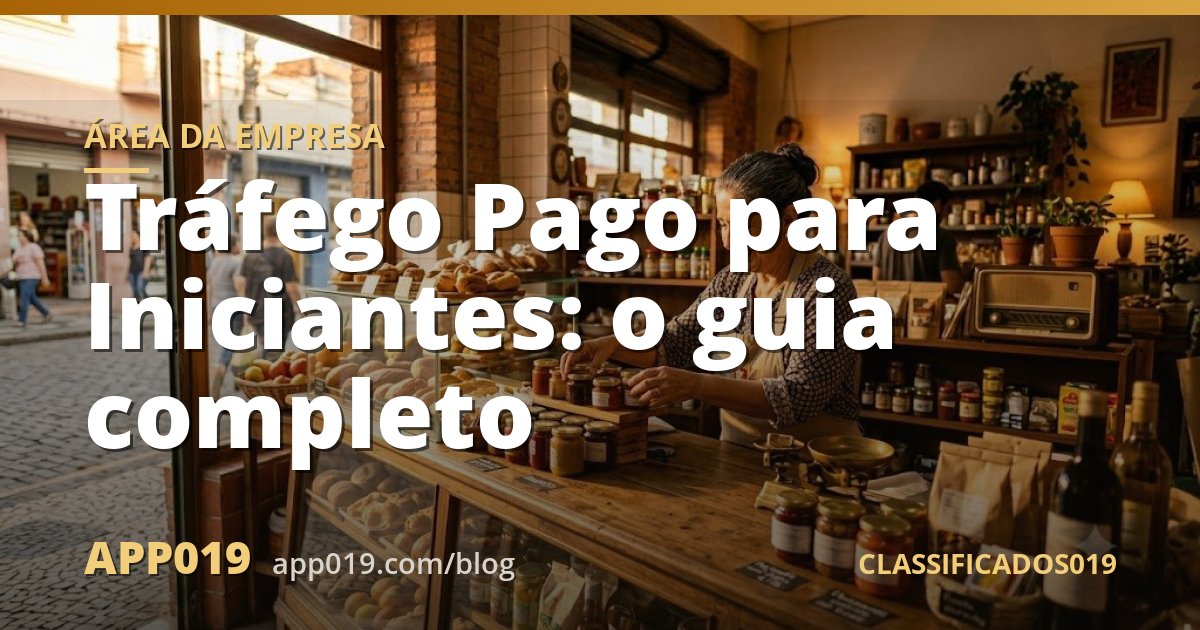 Tráfego Pago para Iniciantes: o guia completo