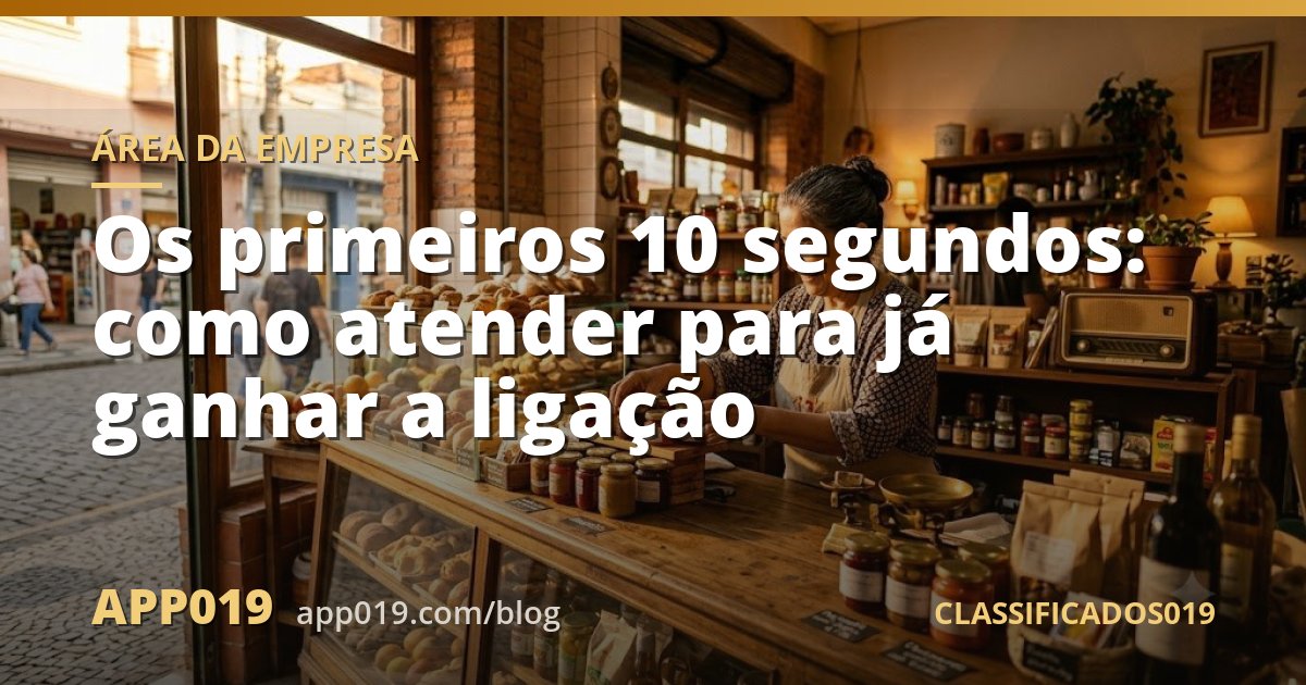 Os primeiros 10 segundos: como atender para já ganhar a ligação