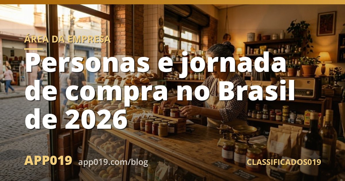 Personas e jornada de compra no Brasil de 2026