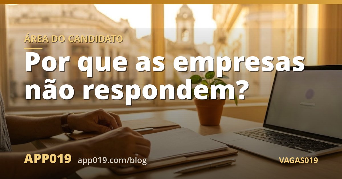 Por que as empresas não respondem?