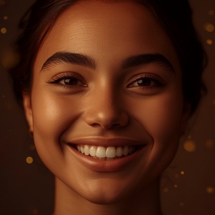 Simulação de post da personagem Luna