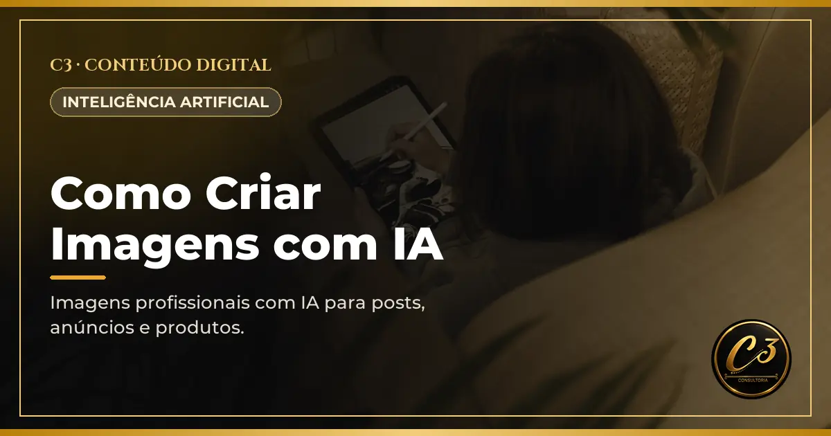 Capa de Como Criar Imagens com IA