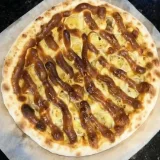 Pizza doce Banana Nevada