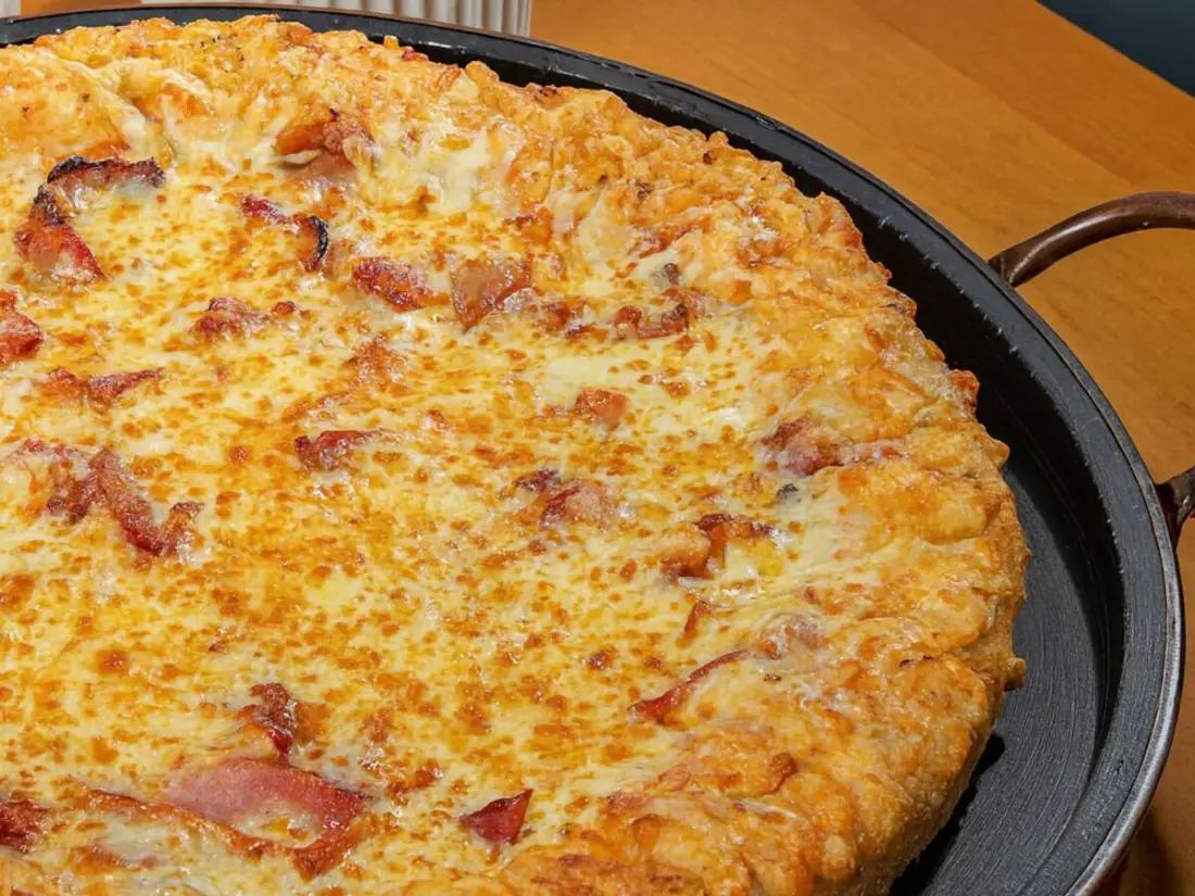 Pizza da Edwiges saindo do forno