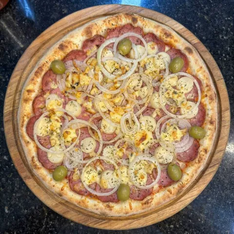 Pizza A Moda Carol vista de cima