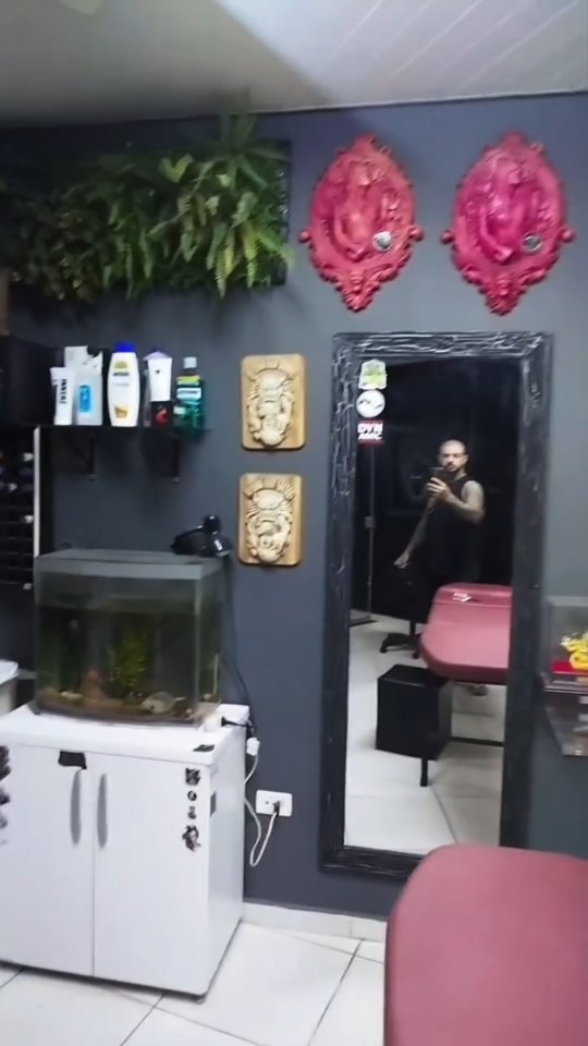 Ambiente interno do estúdio Fester Tattoo