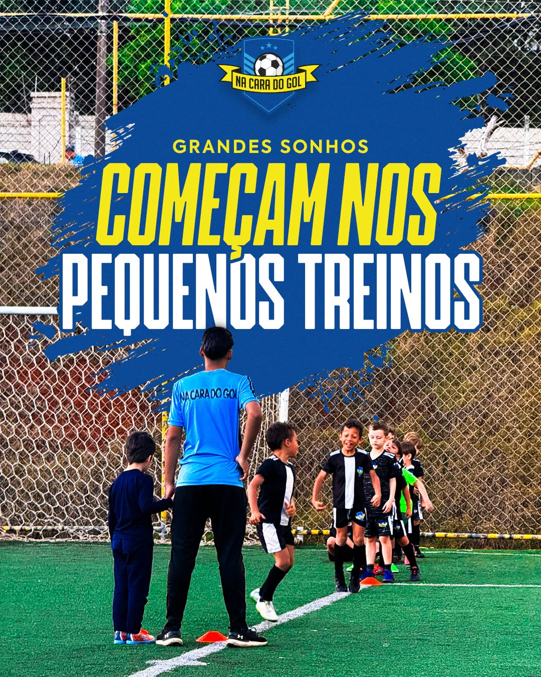 Logo Na Cara do Gol Society