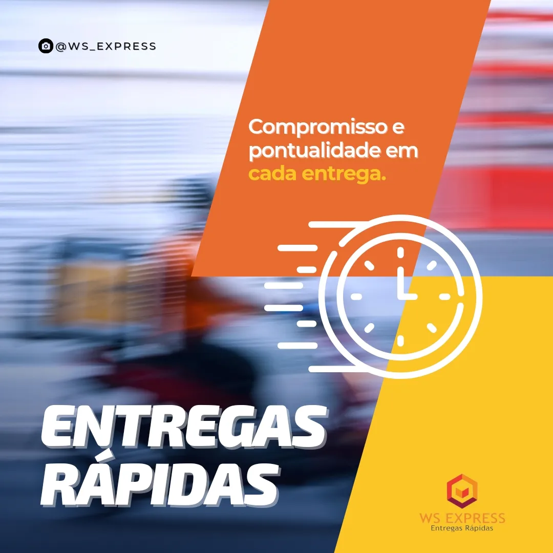 Arte da WS Express: compromisso e pontualidade em cada entrega